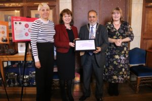 2019 21 11 North West Anglia NHS Foundation Trust received Carer Friendly Tick - Health award