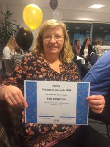 Pat Strachan at PCVS Awards 7 Nov 2019