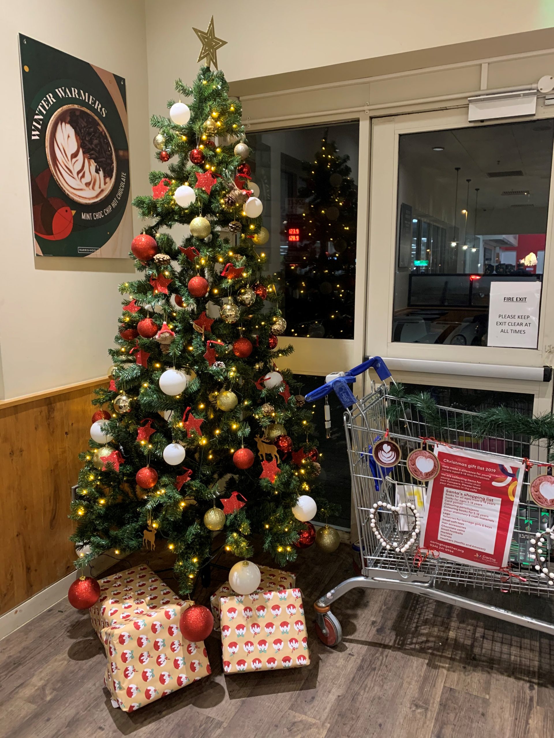 Harris & Hoole Tesco Cafe Giving Tree