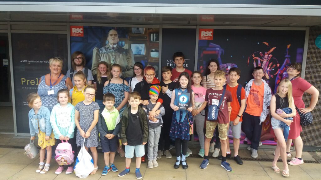 Matilda theatre trip