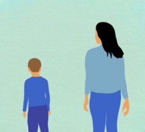 UEA research illustration of young carer