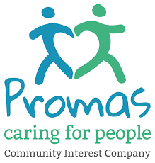 Promas Caring for people logo