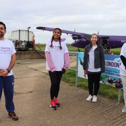 skydiving team