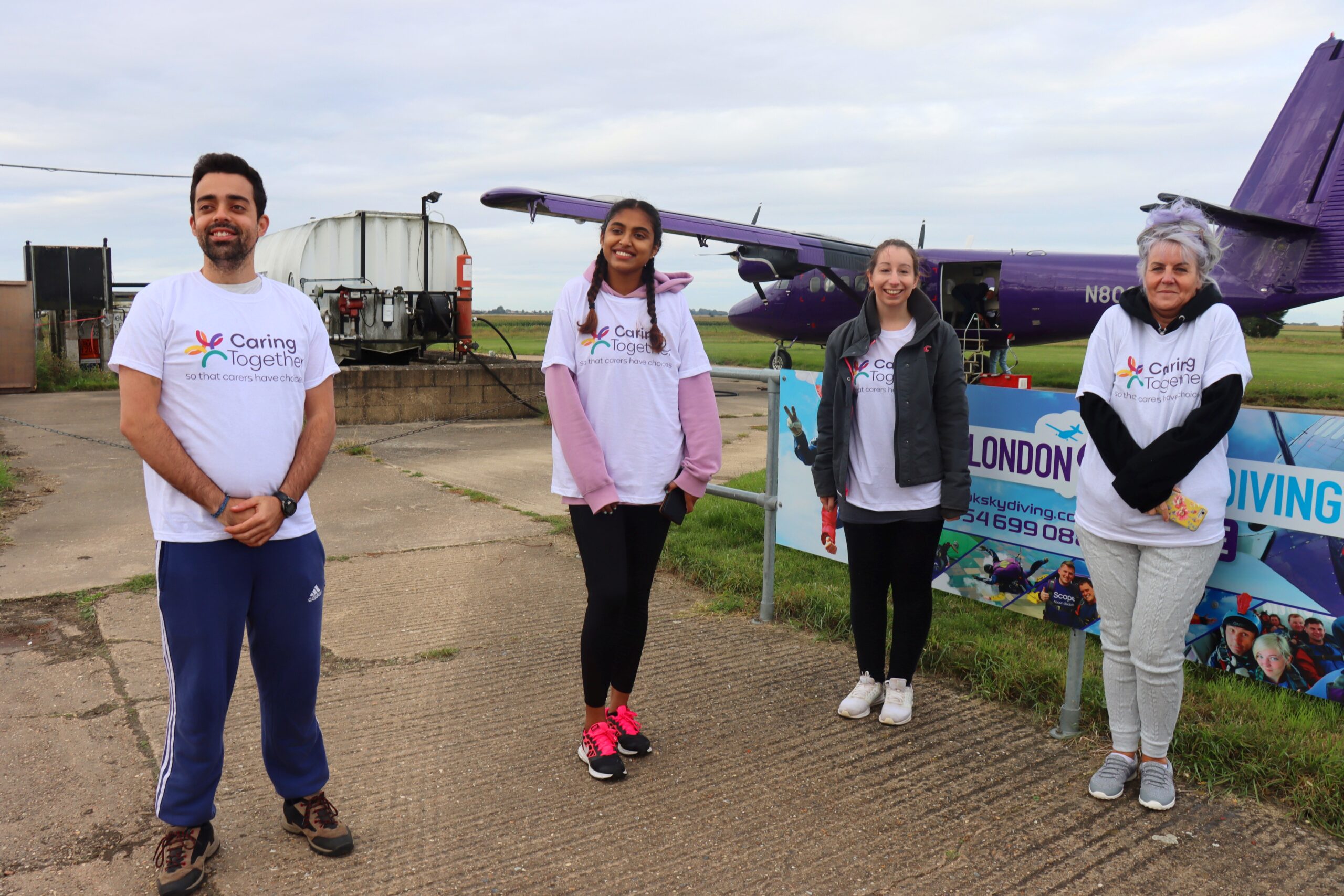 skydiving team