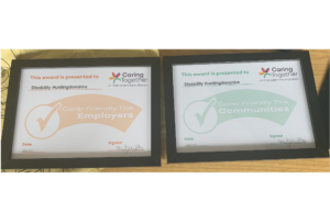 DISH Carer Friendly Tick Awards (x 2)