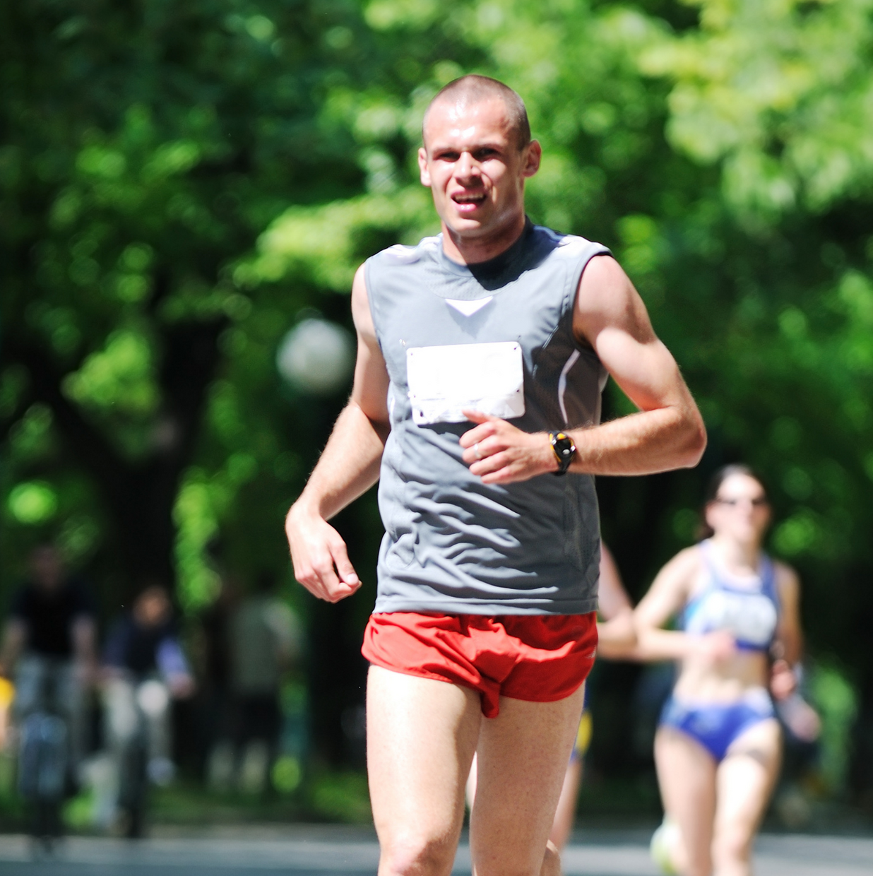 Marathon runner