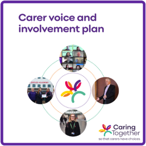 Carer voice and involvement plan logo