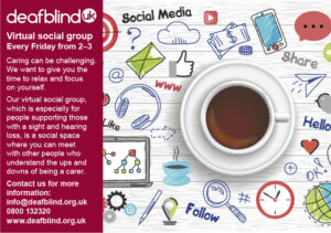 Deafblind UK social group flyer