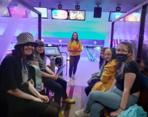 Young carers and young adult carers bowling