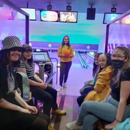 Young carers and young adult carers bowling