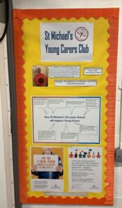 St Michael's VA Primary School young carers notice 