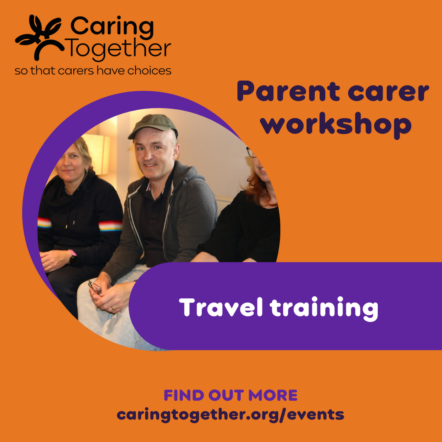 Parent Carer Workshop on travel training