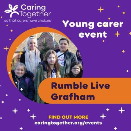 Rumble Live Young Carer event