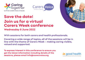 Virtual Carers Week conference 08.06.22