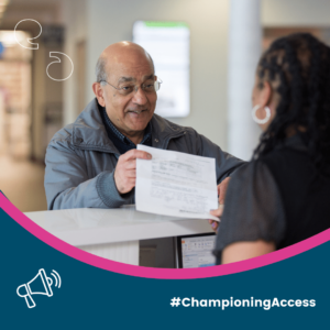 Championing Access event Thursday 7 July