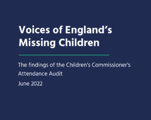Children's Commissioner report