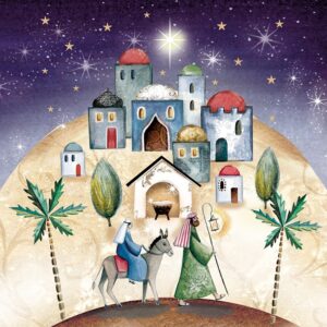 Journey to the Holy Land Christmas card