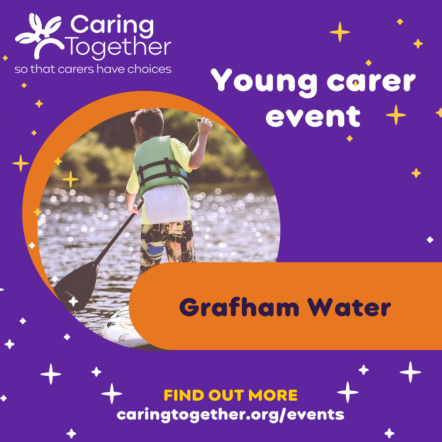 Young Carer event Grafham Water