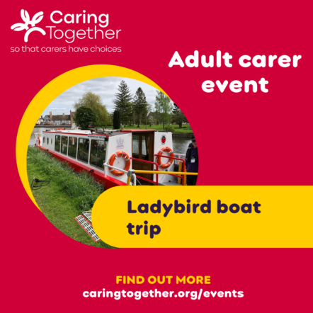 Adult carer Ladybird boat trip