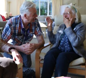 Volunteer Richard at Shelford Carers Hub