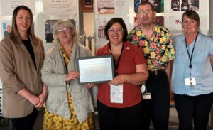 HMP carer Friendly Tick Award photo