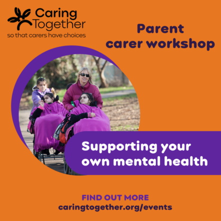 Parent carer workshop on mental health