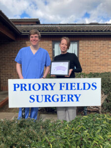 Priory Fields Surgery Carer Friendly Tick Award