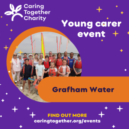 Grafham Water event for young carers