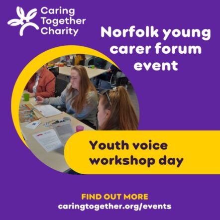 Norfolk Young Carers Forum youth voice workshop day