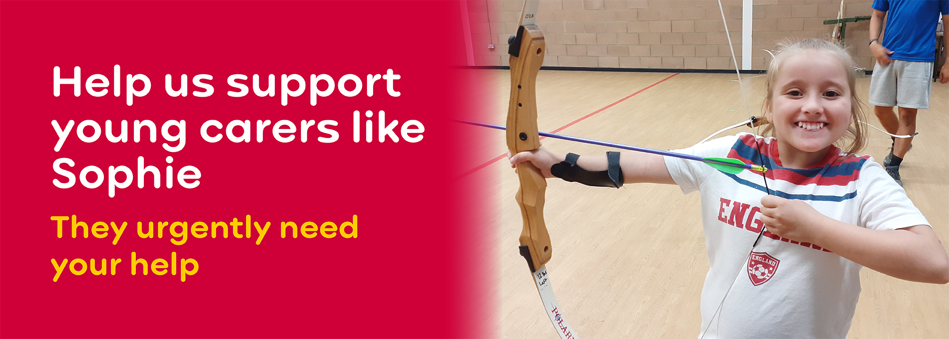 Help us support young carers like Sophie