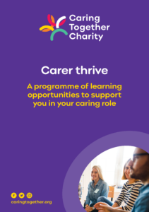 Carer thrive leaflet