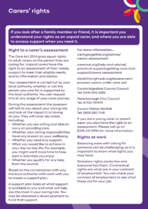 Carers rights fact sheet