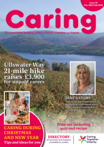 Caring magazine issue 33 front cover