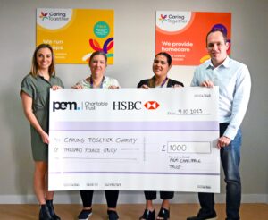 Caring Together Charity PEM Charitable Trust Donation - Copy