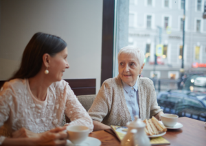 Norfolk Befriending Service volunteer with carer