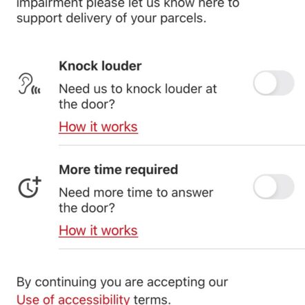 Royal Mail App