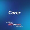 BBC Make a difference awards carer
