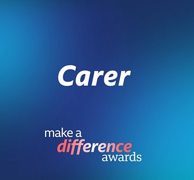 BBC Make a difference awards carer