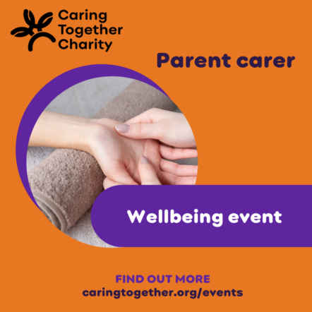 Parent carer wellbeing event