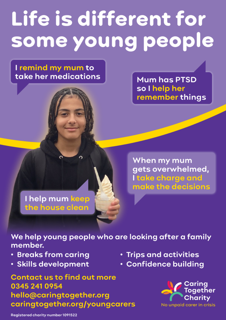Young carer poster secondary-age