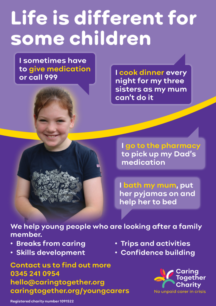 Young carer poster primary-age