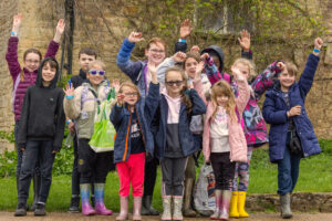 Group of young carers