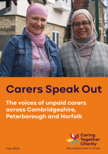 2025 Carers Speak Out report front cover