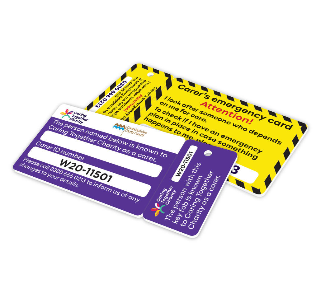Carer's emergency card