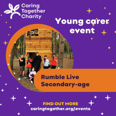 Young carer trip - Rumble Live secondary-age