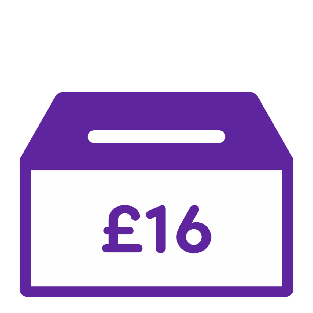 £16 donation image