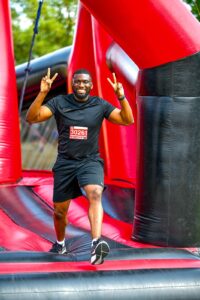 Male Inflatable 5K participant