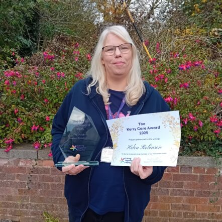 Helen Robinson, Kerry Care Award 2025 first place