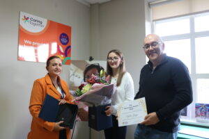 Sophie Jugg, Kerry Care Award 2025 second place