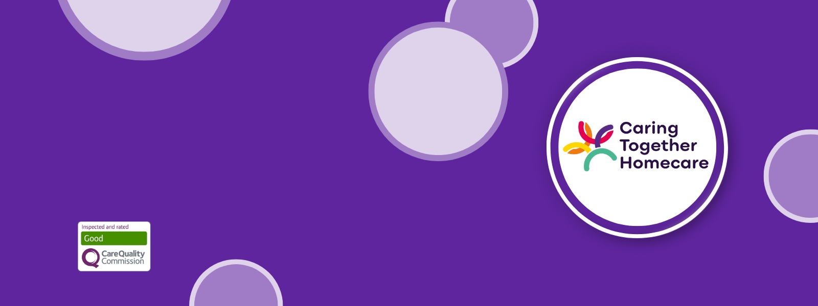 Caring Together Homecare with CQC Good logo